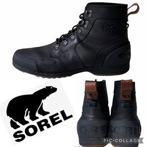SOREL Men’s Waterproof Trail Rain Snow Boo…